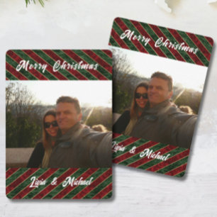 Carte de Noël Joyeux avec Photo