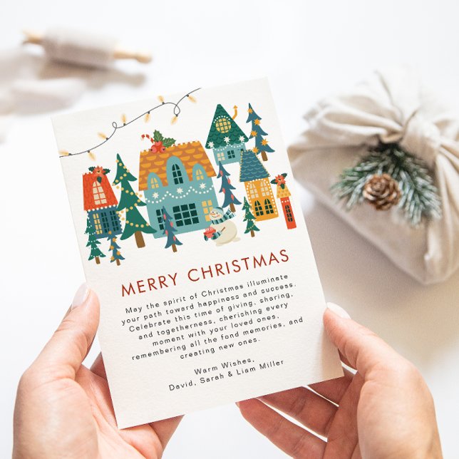 Carte de Noël Joyeux Retro (Créateur téléchargé)