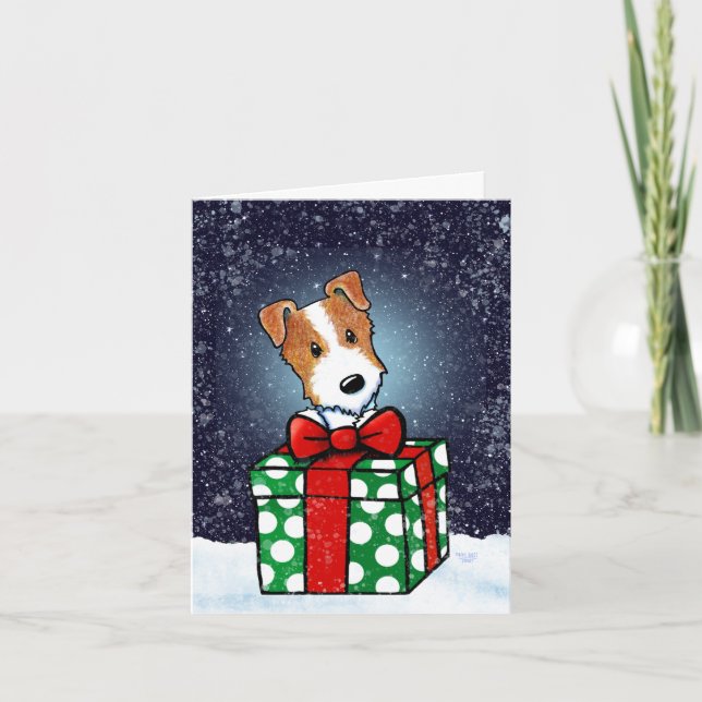 Carte de Noël KiniArt JRT (Devant)