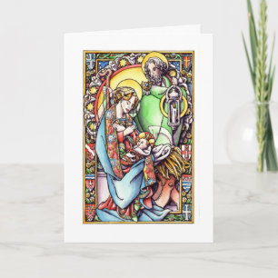 Carte de Noël : La nativité