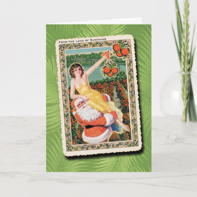 Carte de Noël Land of Sunshine (Devant)