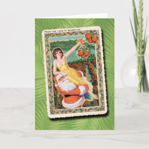 Carte de Noël Land of Sunshine