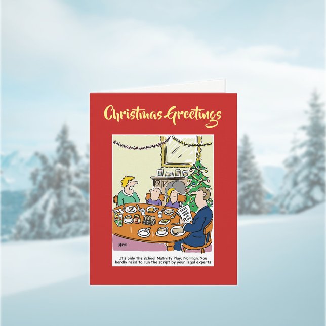 Carte de Noël légale avec code QR (Créateur téléchargé)