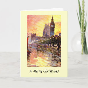 Carte de Noël - Londres, Westminster
