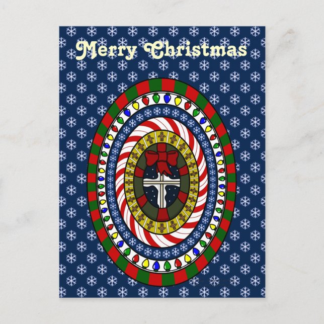 Carte de Noël ludique (Devant)