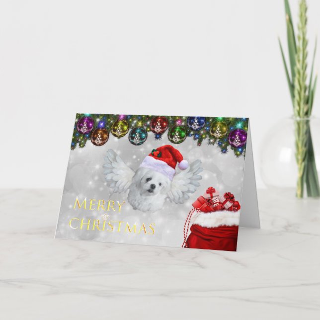 Carte de Noël maltaise Wings (Devant)