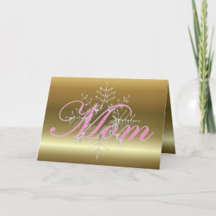 Carte de Noël Maman