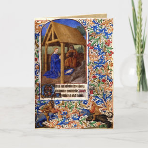 Carte de Noël médiévale 1