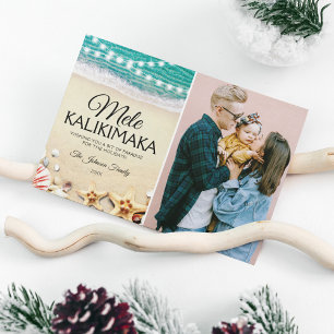 Carte de Noël Mele Kalikimaka