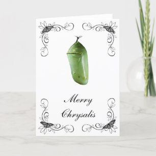 Carte de Noël Merry Chrysalis