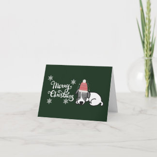 Carte de Noël mignonne