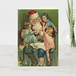 Carte de Noël mignonne de Père Noël