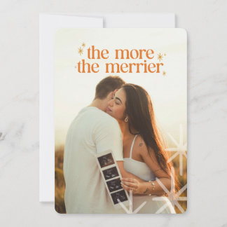 Carte de Noël minimaliste de Faire-part de grosses