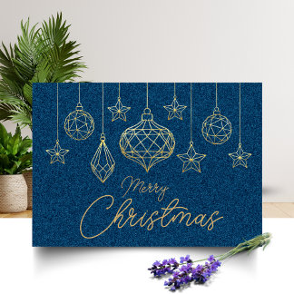 Carte de Noël minimaliste moderne