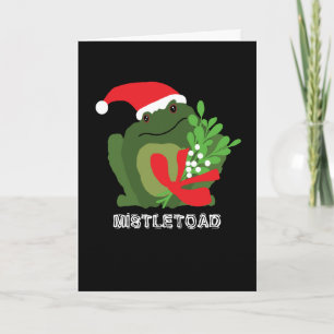 Carte de Noël Mistle'toad