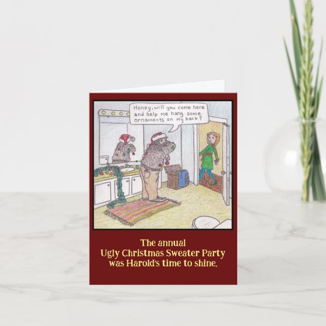 Carte de Noël moche (Devant)