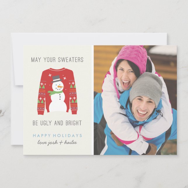 Carte de Noël moche (Devant)