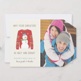 Carte de Noël moche