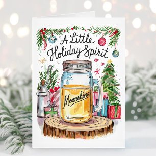 Carte de Noël Moonshine Esprit des Fêtes