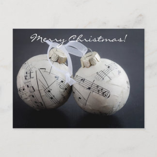 Carte de Noël musicale