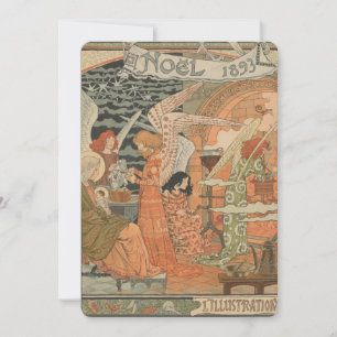 Carte de Noël Noel 1893