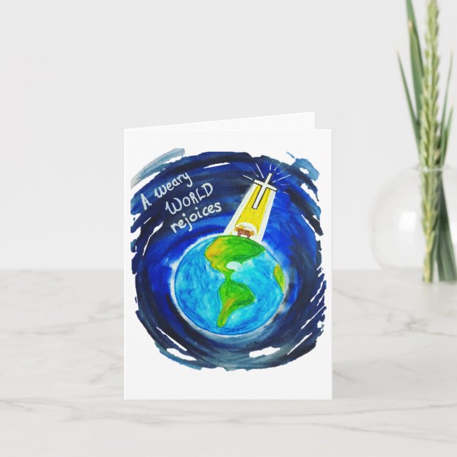 Carte de Noël "O Holy Night" (Devant)