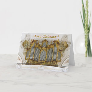 Carte de Noël orgue Nesselwang