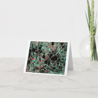 Carte de Noël ou de vacances - glacez la