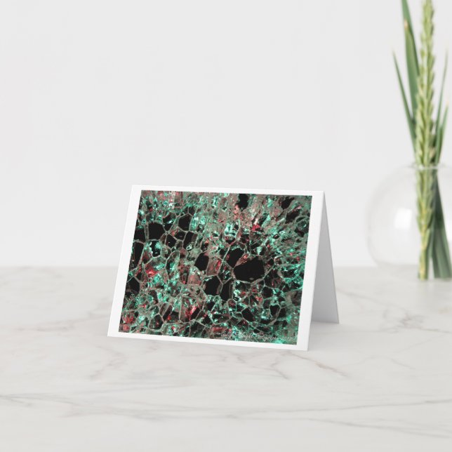 Carte de Noël ou de vacances - glacez la (Devant)