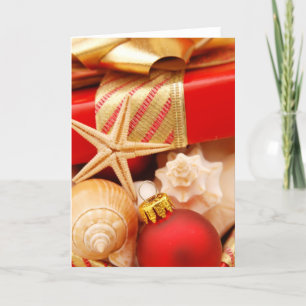 Carte de Noël par temps chaud