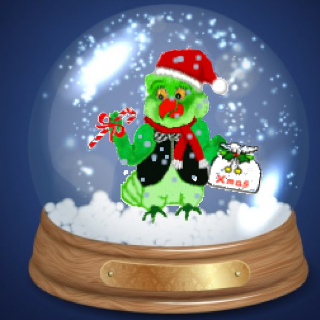 Carte de Noël Parrocracker (Créateur téléchargé)