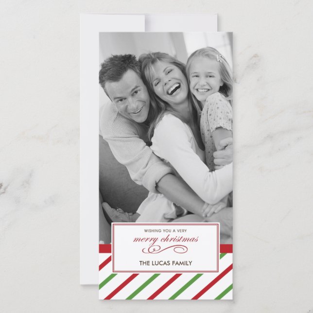 Carte de Noël Peppermenthe (Devant)