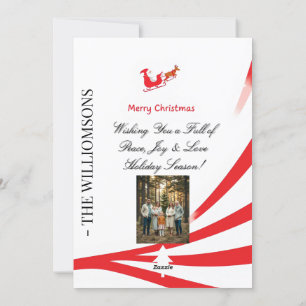 Carte de Noël Père Noël Dabbing