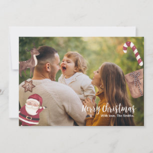 Carte de Noël personnalisée