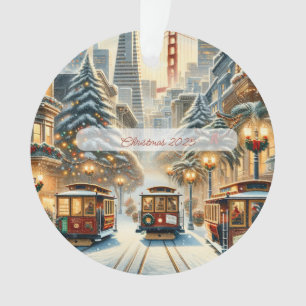 Carte de Noël personnalisée de San Francisco – Fêt