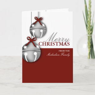 Carte de Noël personnalisée Jingle Bell