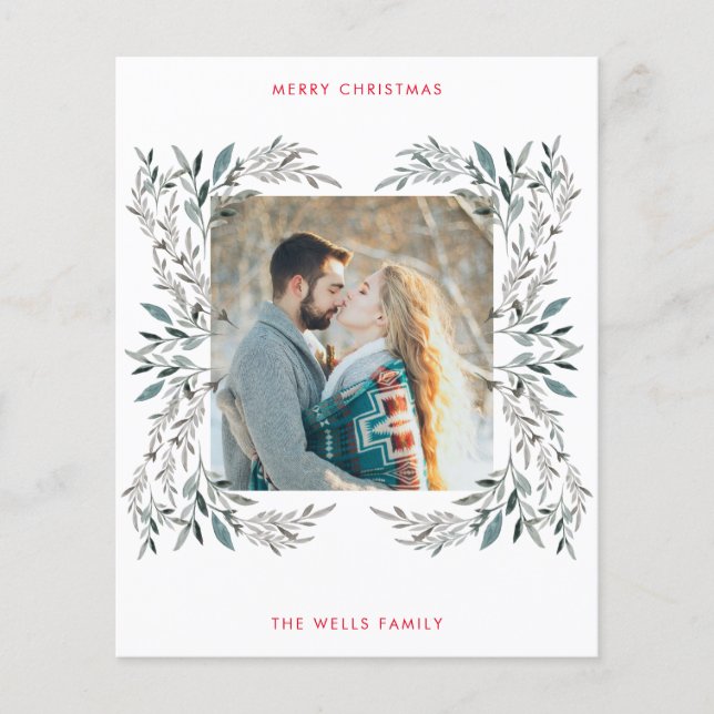 Carte de Noël photo (Devant)