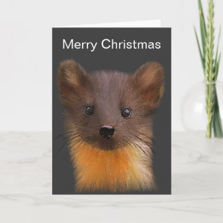 Carte de Noël Pine Marten