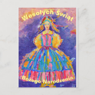 Carte de Noël polonaise