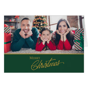 Carte de Noël Portrait de famille