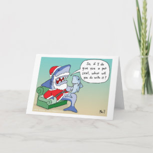 Carte de Noël pour animaux