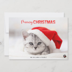 Carte de Noël pour animaux de compagnie Amoureux d