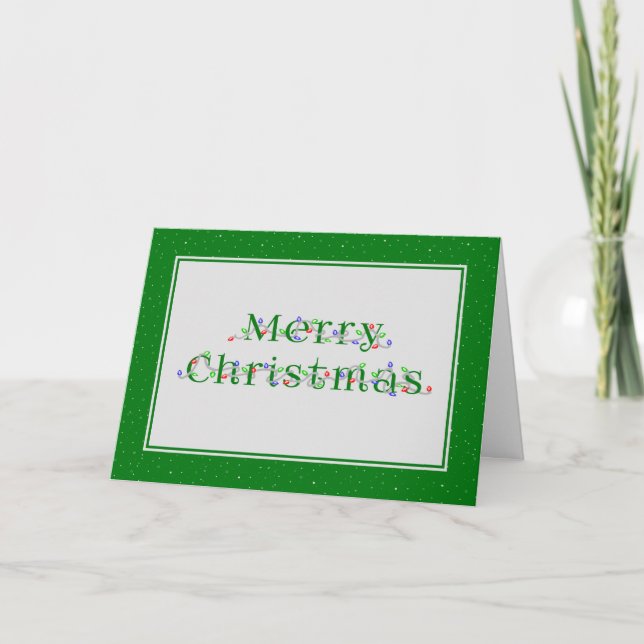 Carte de Noël pour Boss Homme ou Femme (Devant)