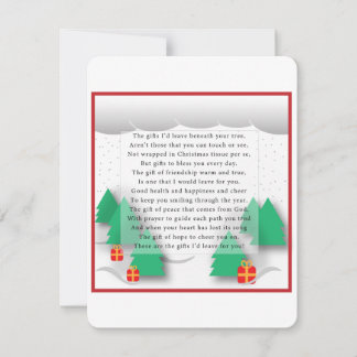 Carte de Noël pour enfants