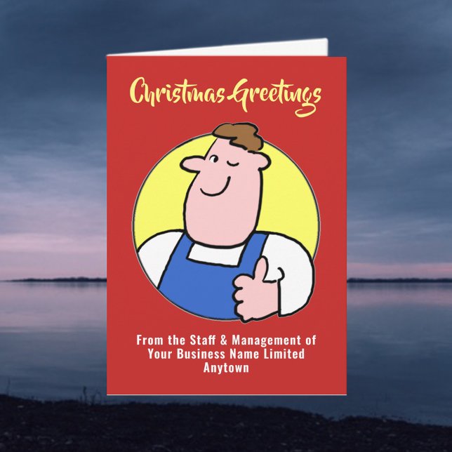 Carte de Noël pour homme ou do-it-yourself (Créateur téléchargé)