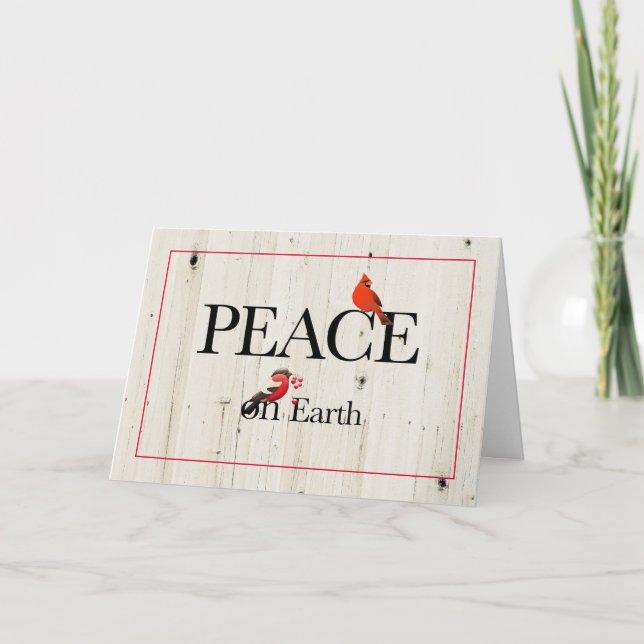 Carte de Noël pour les filles et les chevaux (Devant)