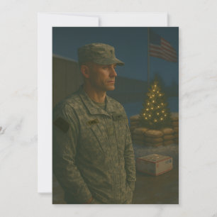 Carte de Noël pour les militaires Vous êtes dans n