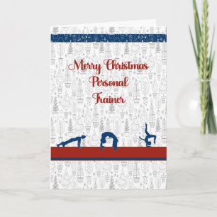 Carte de Noël pour votre formateur personnel