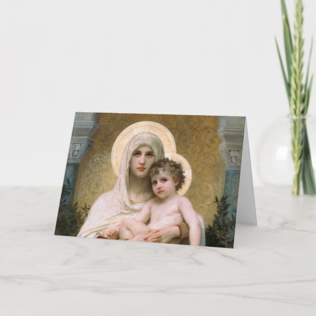 Carte de Noël religieuse (Devant)