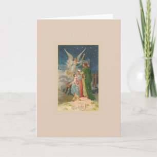 Carte de Noël religieuse danoise Glæ délire juil.